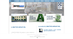 Desktop Screenshot of dibattistaimpianti.it